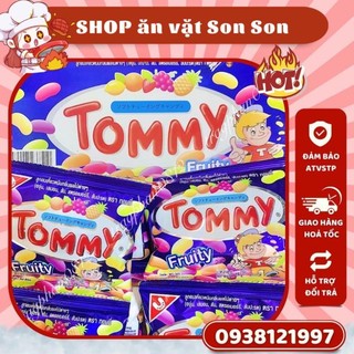 Kẹo dẻo Tommy Thái Lan hình hạt đậu sắc màu vị trái cây - Son Son