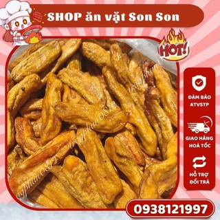 Mứt chuối sấy dẻo nguyên trái không đường Đà Lạt - Son Son