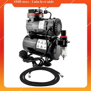 Máy bơm TC80T tích hợp đồng hồ chỉnh áp, dây hơi, lọc nước, bình chứa 3L [ BẢO HÀNH 12 THÁNG ]