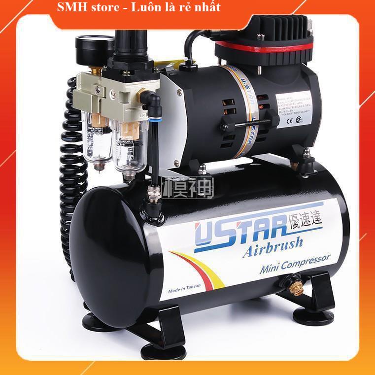 Máy bơm hơi Cao cấp Ustar G601 - Air Compressor Airbrush