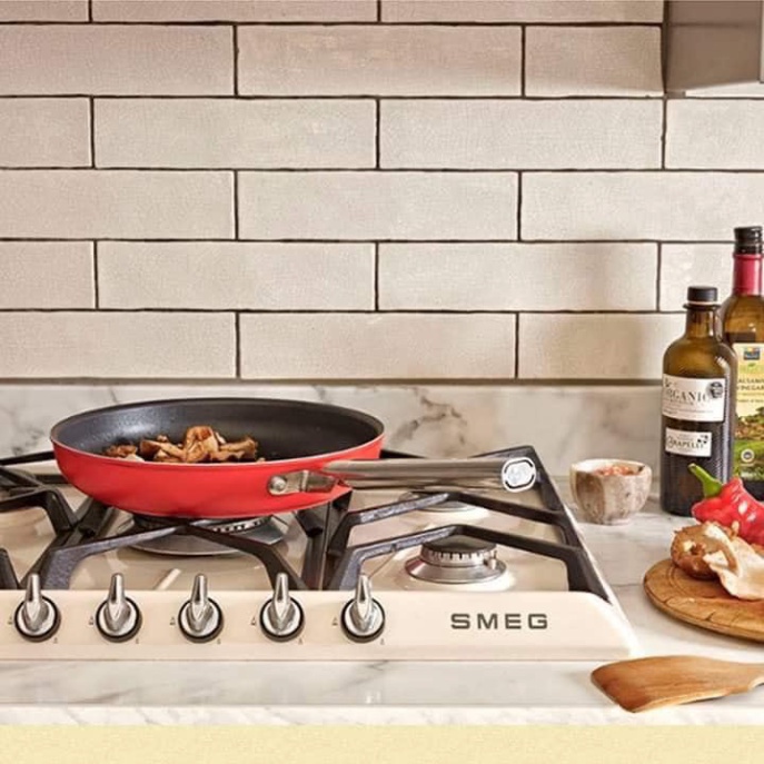 Bộ Nồi Chảo Chống Dính SMEG, Dùng Cho Mọi Loại Bếp, Made in Italy, Bepchauau