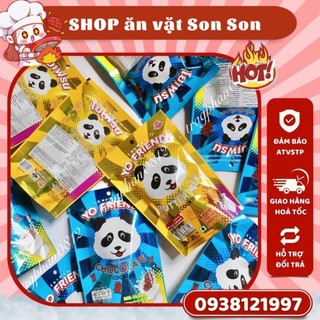 Bánh quy gấu chấm kem socola sữa Yo Friend Cookies Thái Lan - Son Son