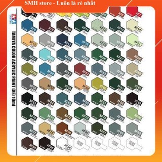 Sơn Acrylic (XF61-XF80) Tamiya Gốc nước 10ml