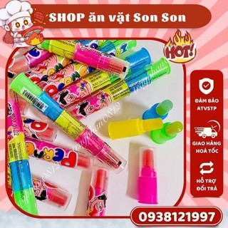 Kẹo mút thỏi son môi, kẹo ngón tay Permen Jari hương hỗn hợp - Son Son
