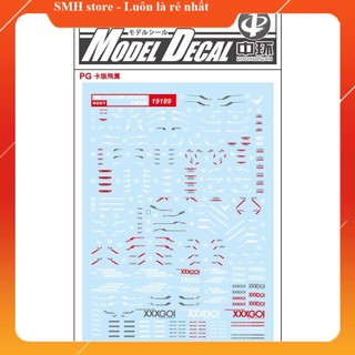 Decal nước cho mô hình RG 1/144 Wing - 19189