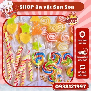 Kẹo que hình cute sắc màu - Son Son