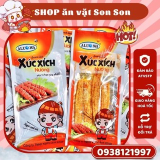 Snack hình xúc xích nướng Aluowa - Son Son