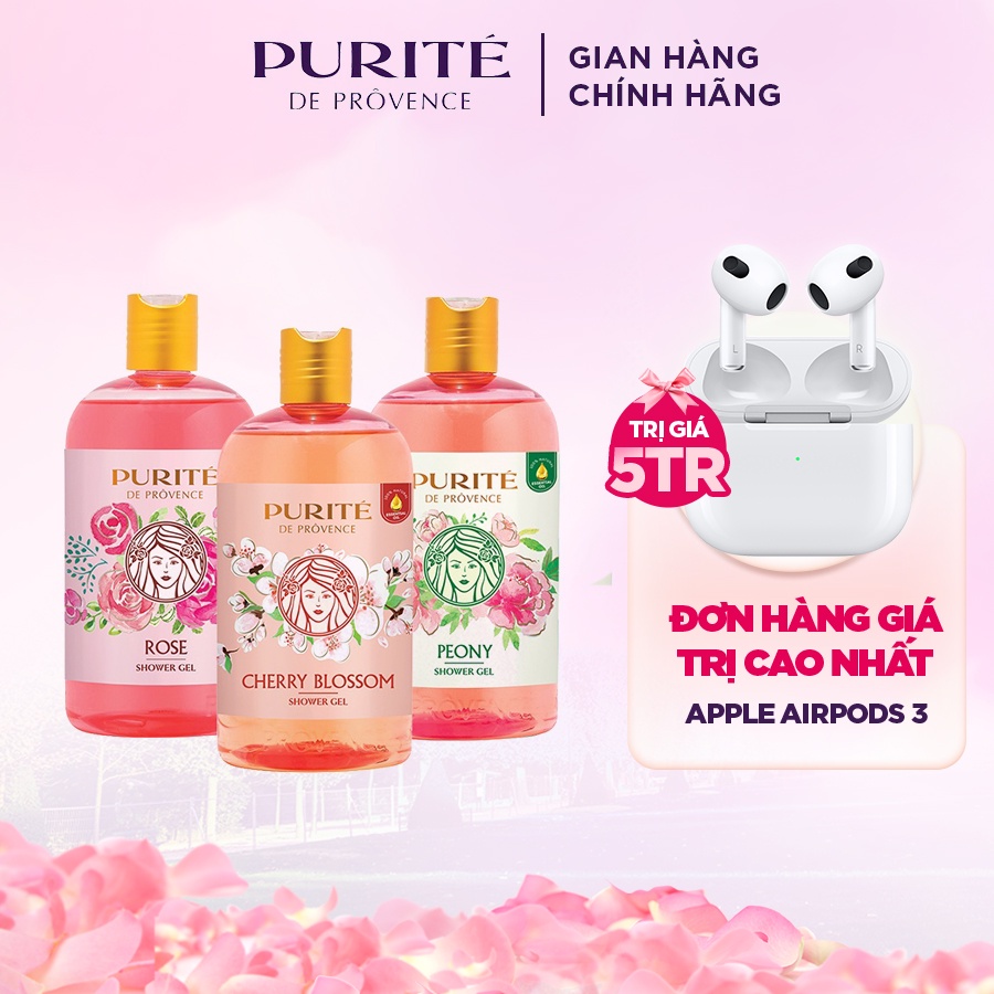 Sữa Tắm Thiên Nhiên Purité 500ml