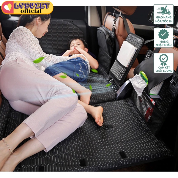 [Lysviet HCM] Nệm giường ngủ ghế sau ô tô cho bé Car Travel Mattress Sleeping Bed
