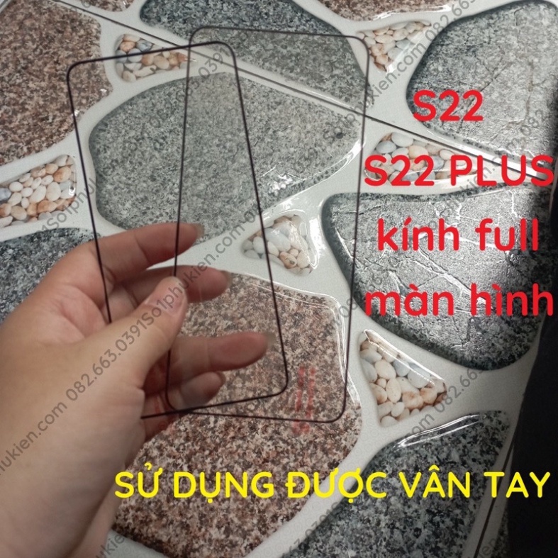 Kính cường lực  Samsung S23, S23+  / Samsung S22 5G , S22+  full màn hình, full keo