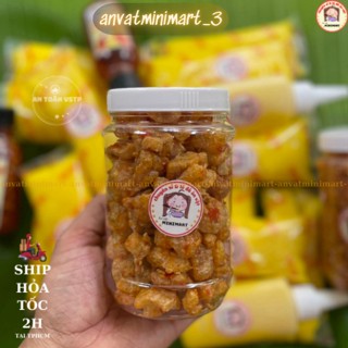 Tóp mỡ mắm tỏi 150g -Tóp mỡ nguyên da chiên giòn sốt mắm tỏi ớt SIÊU GHIỀN -Anvatminimart 03