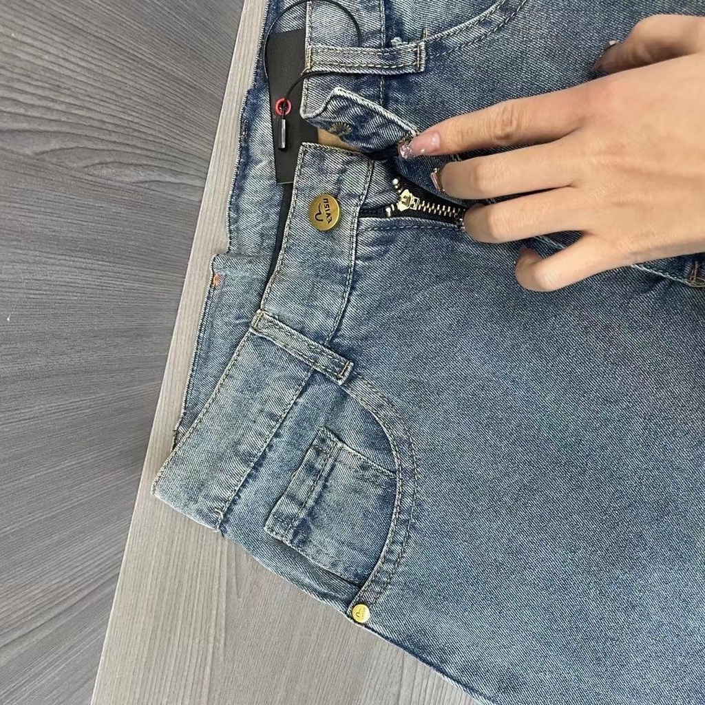 Quần jeans Thêu Họa Tiết s Fushen size M Thời Trang Cho Nam
