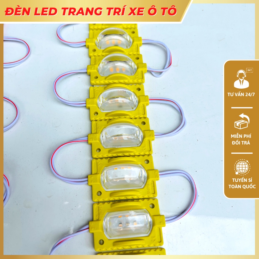 Đèn trang trí Ga lang và gầm xe tải điện 12v và 24v nhiều màu