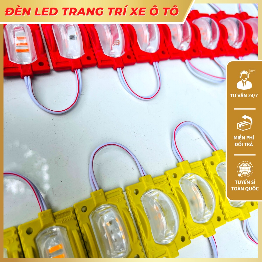 Đèn trang trí Ga lang và gầm xe tải điện 12v và 24v nhiều màu
