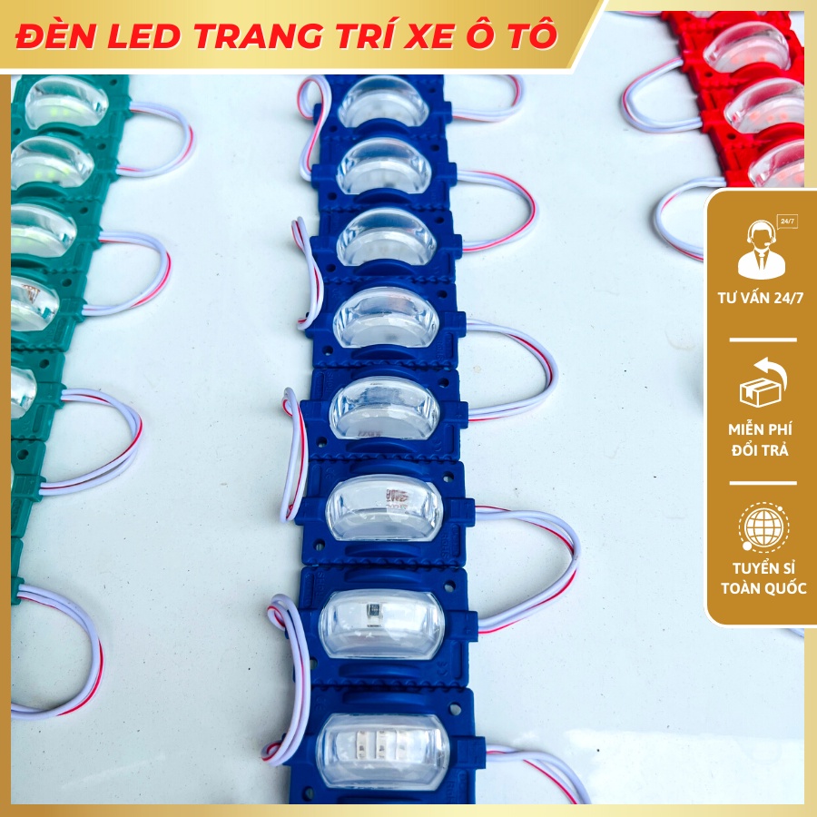 Đèn trang trí Ga lang và gầm xe tải điện 12v và 24v nhiều màu
