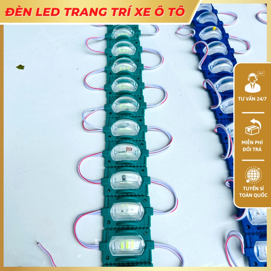 Đèn trang trí Ga lang và gầm xe tải điện 12v và 24v nhiều màu