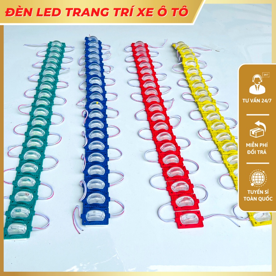 Đèn trang trí Ga lang và gầm xe tải điện 12v và 24v nhiều màu