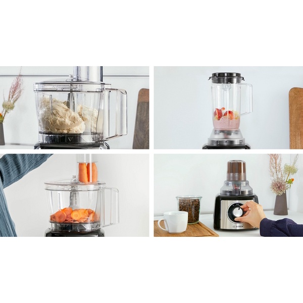 Máy xay đa năng Bosch MCM3501M 800W 50 chức năng  - Hàng chính hãng