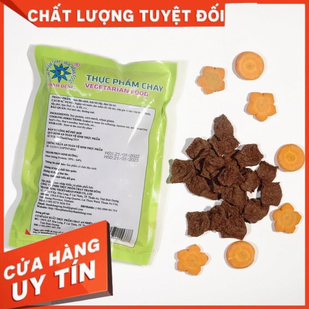 Thực phẩm chay Bò lát chay Thanh Dũng, đồ chay khô an toàn, 100% thuần chay, đồ chay giá rẻ chay mặn