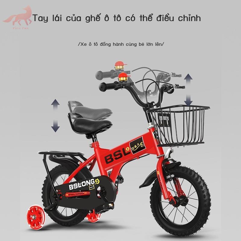 Xe đạp trẻ em mới có bánh phụ