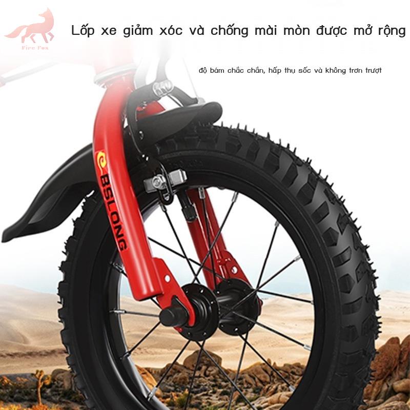 Xe đạp trẻ em mới có bánh phụ