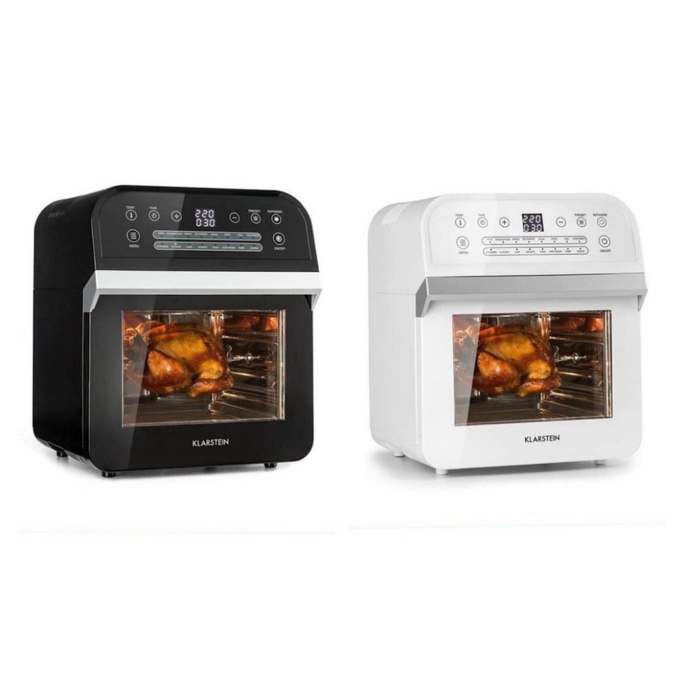 Nồi Chiên Không Dầu Klarstein Aero Vital Cube, Dung Tích 12L, Nhập Đức, BH 12 Tháng, Bepchauau
