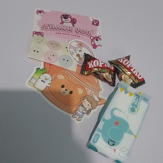 [ QUÀ TẶNG ] Sticker quà tặng cho khách