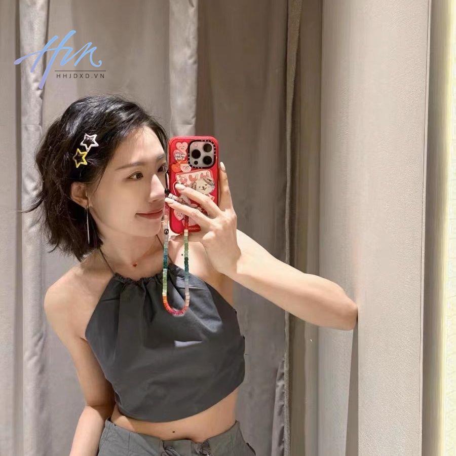 Áo Hai Dây Ngắn Gợi Cảm Phong Cách Mới 2023 Cho Nữ