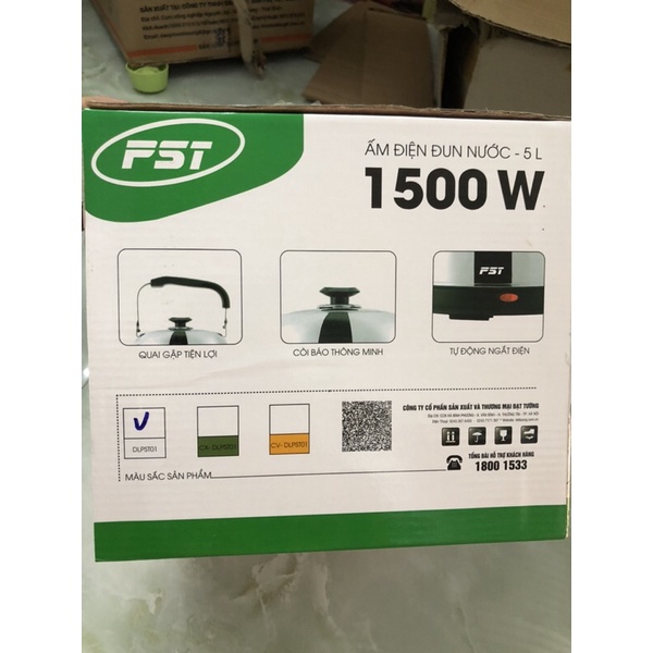 Ấm Điện 5L PST Sản Phẩm Của Đạt Tường