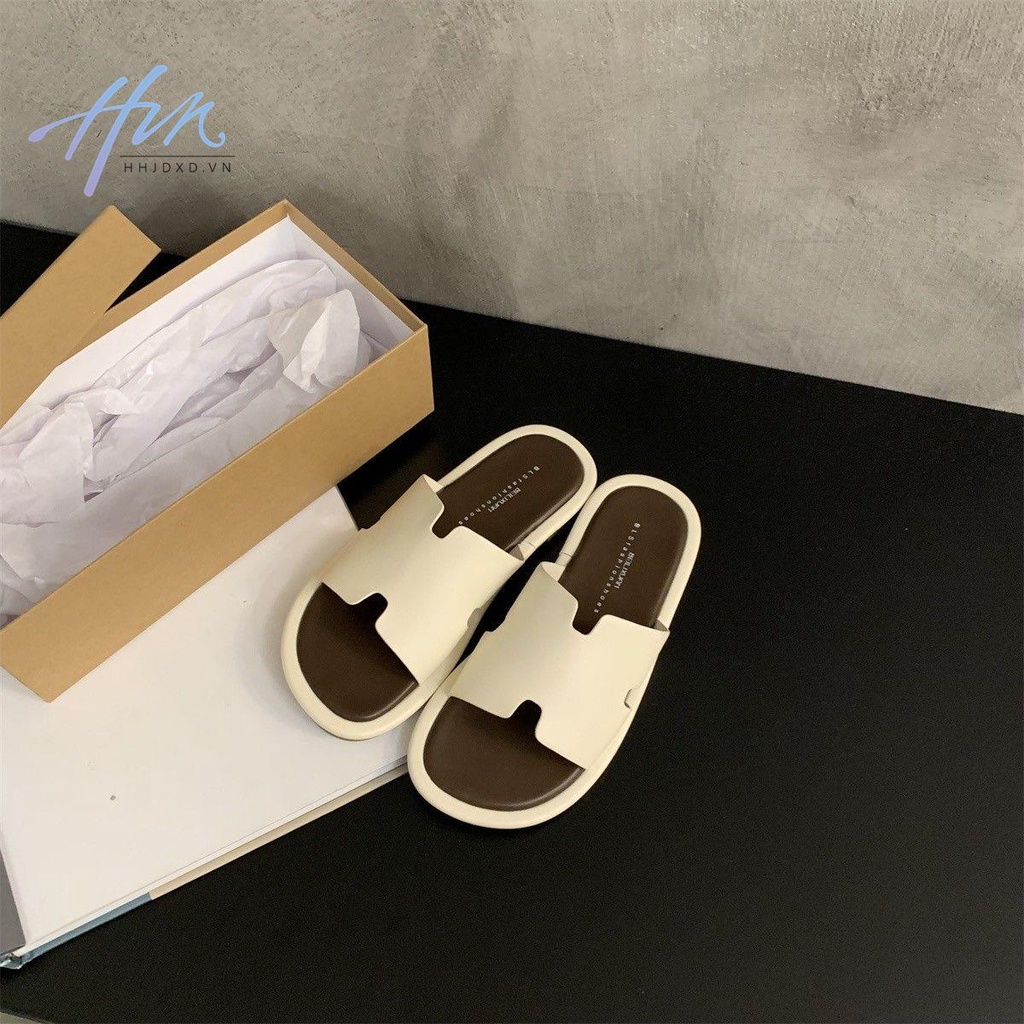 Dép Sandal Đế Bằng Phong Cách Hàn Quốc Thời Trang Mùa Hè 2023 Mới Cho Nữ
