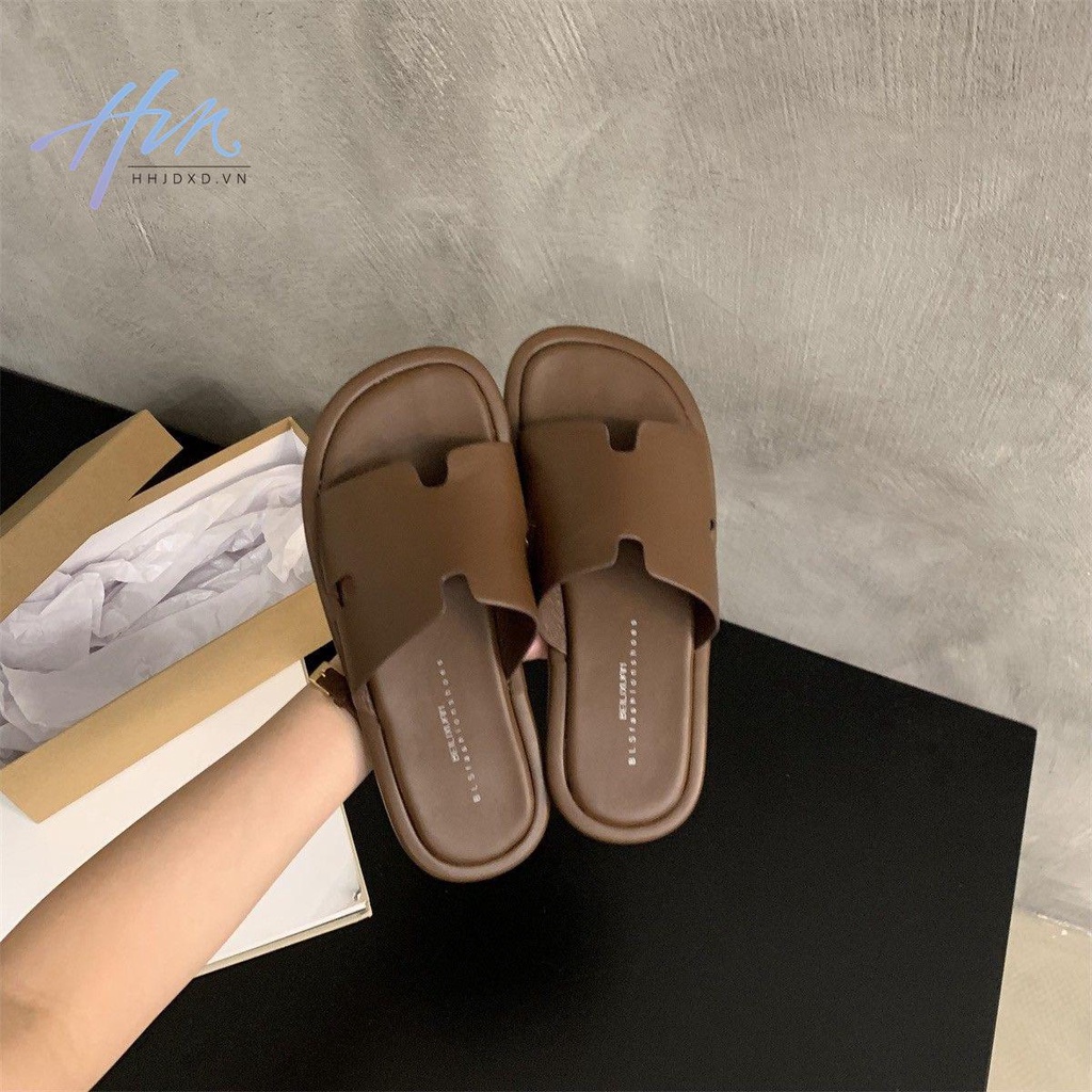 Dép Sandal Đế Bằng Phong Cách Hàn Quốc Thời Trang Mùa Hè 2023 Mới Cho Nữ