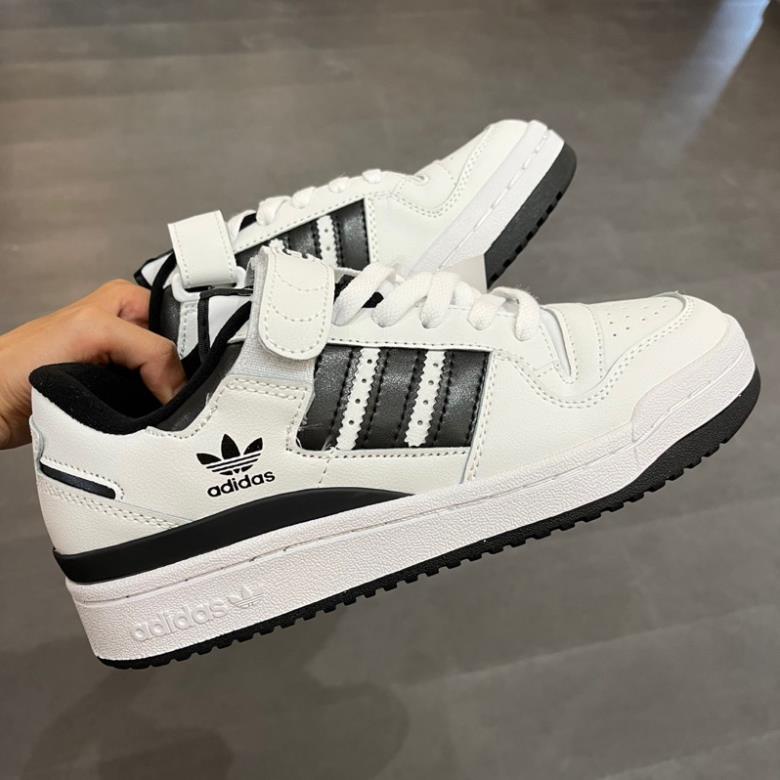 [1986 Sneaker] giày thể thao Adidas Forum quai dán đen trắng _Hàng QC cao cấp_Tặng kèm box BV
