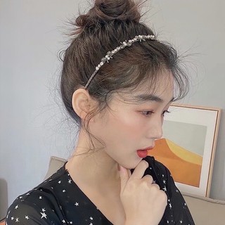 Bờm ong đính pha lê Băng đô tóc đá pha lê Phụ kiện tóc nữ tiêu thư sang chảnh Trang Nemo Shop sp đẹp