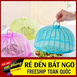 Lồng bàn nhựa mini hình tròn 25cm đa năng