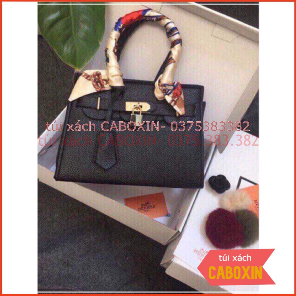 Túi xách công sở nữ tặng kèm khăn size 25cm - túi xách CABOXIN