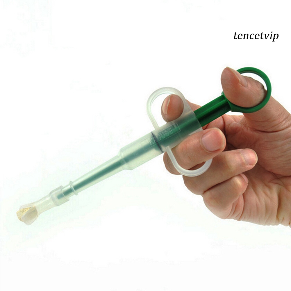 Ống tiêm đút nước thuốc dạng đẩy cho thú cưng chó mèo cho