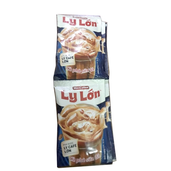 Cafe Sữa Đá Maccoffe Ly Lớn Dây 10gói x26g