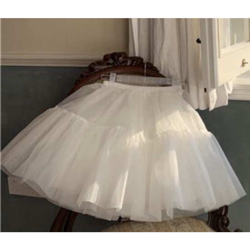 Tùng phồng trắng cho váy 45cm  | Windy pinky✨