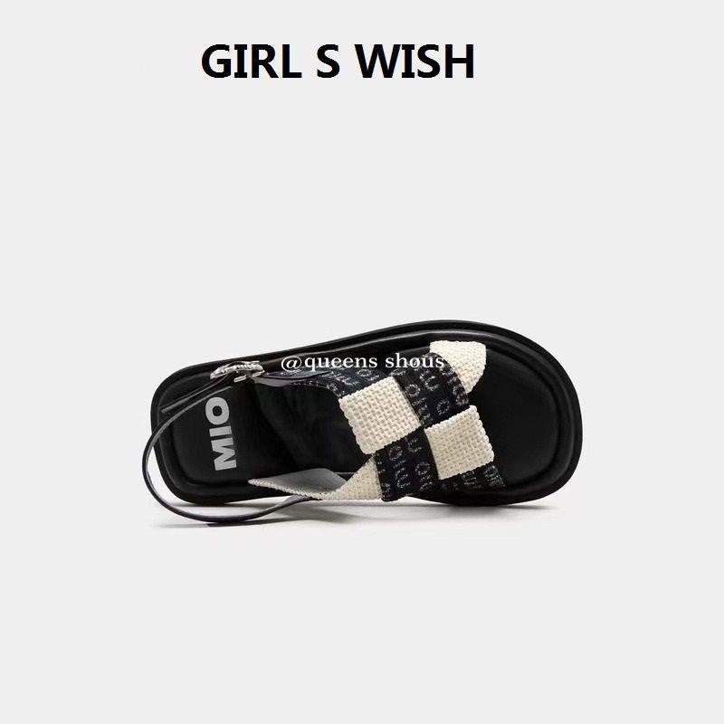 Giày Sandal Hở Ngón Đế Bằng Phong Cách Retro Mùa Hè 2023 Màu Sắc Thời Trang Dành Cho Nữ
