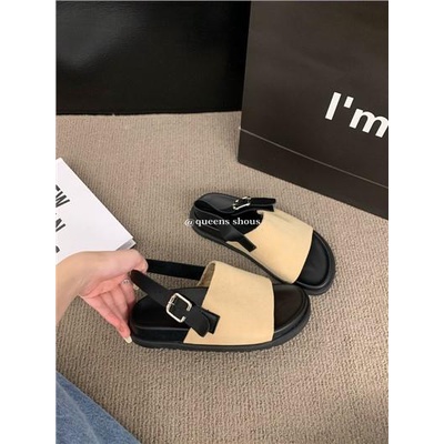 Giày Sandal Đế Dày Thoải Mái Thời Trang Mùa Hè 2023 Cho Nữ