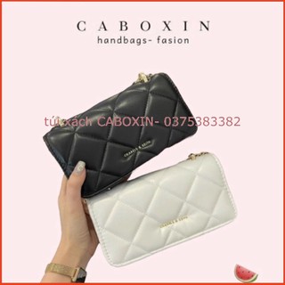 túi xách nữ đeo chéo trần trám lót đỏ sang chảnh