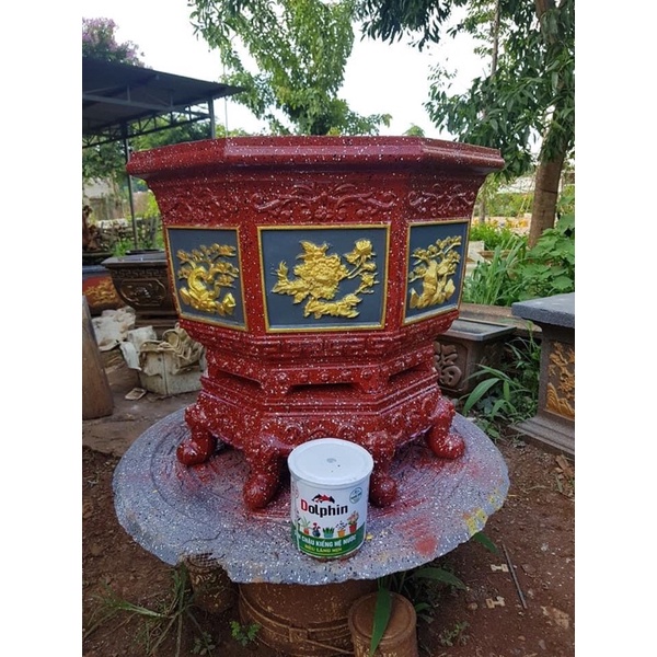 Sơn chậu kiểng hệ nước Dolphin 1kg