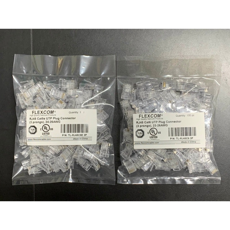 Đầu bấm mạng Cat6 chính hãng Flexcom