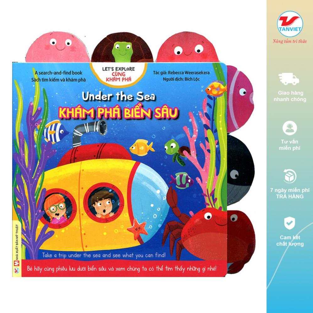 Sách - Cùng Khám Phá: Khám Phá Biển Sâu (Song Ngữ Anh Việt) (TV)