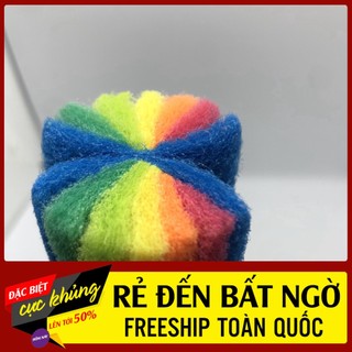 Cọ rửa bình sữa, cọ rửa ly xốp 7 màu