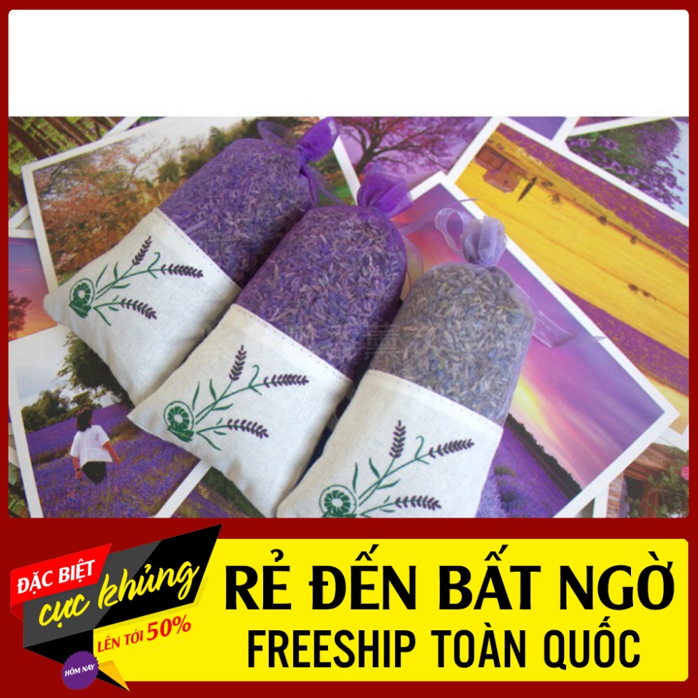 Túi thơm nụ hoa Lavender (túi thơm nụ hoa oải hương)