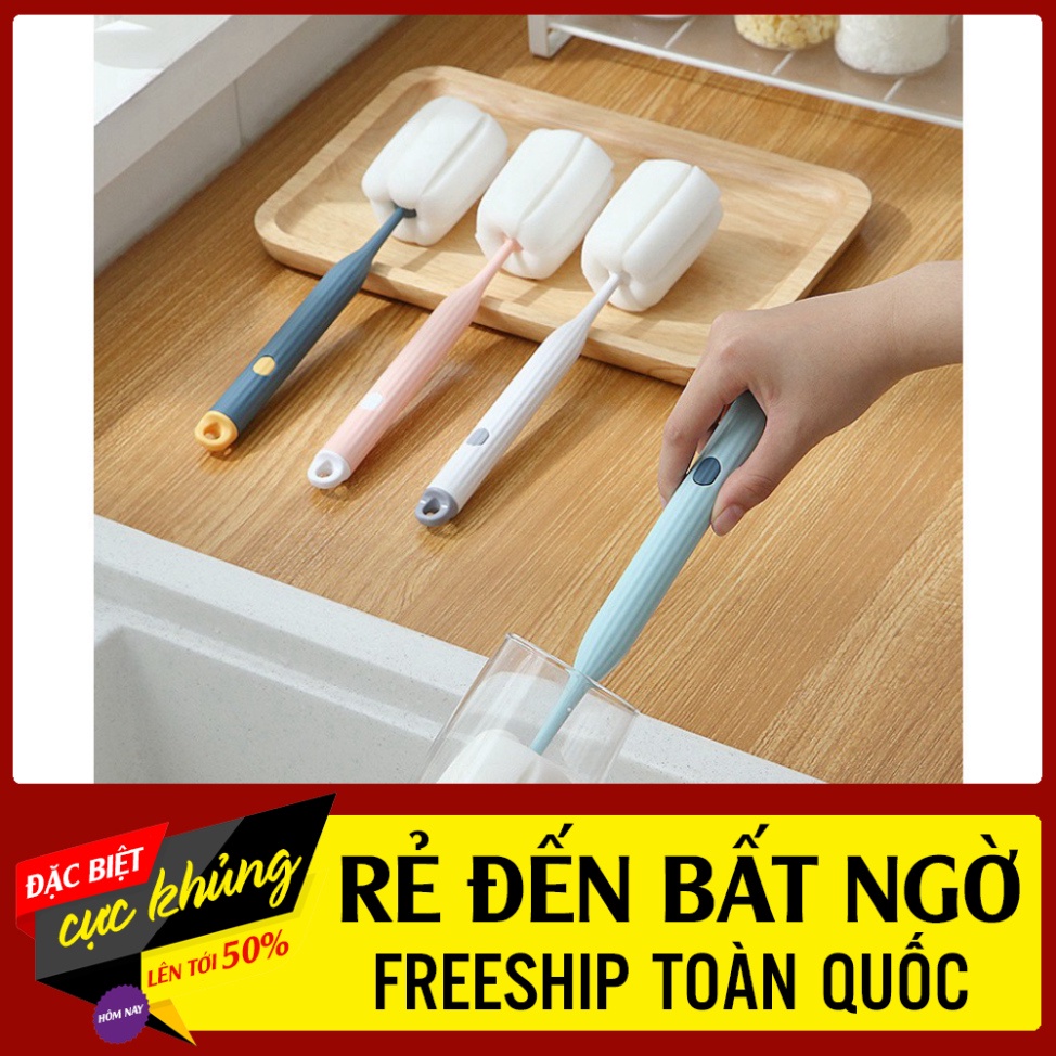 (Cao cấp)Cọ rửa ly cốc, bình sữa cao cấp