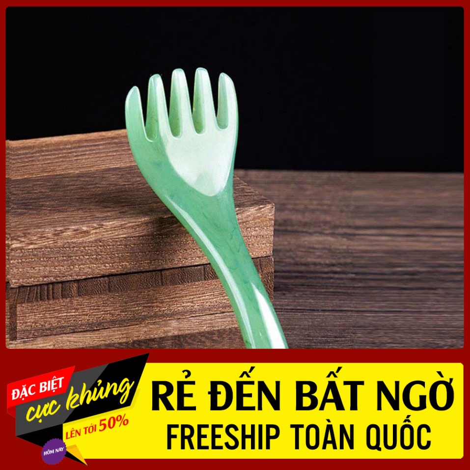 Lược massage đầu 5 móng 16x5.5cm tiện dụng