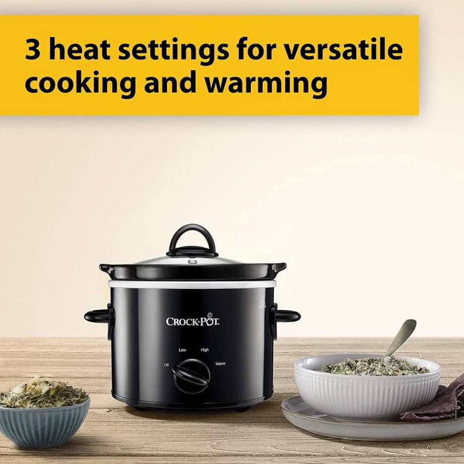 Nồi Nấu Chậm CROCKPOT, Nồi Nấu Cháo Cho Bé, Dung Tích 1.8L, Nhập Đức, BH 12 Tháng, Bepchauau