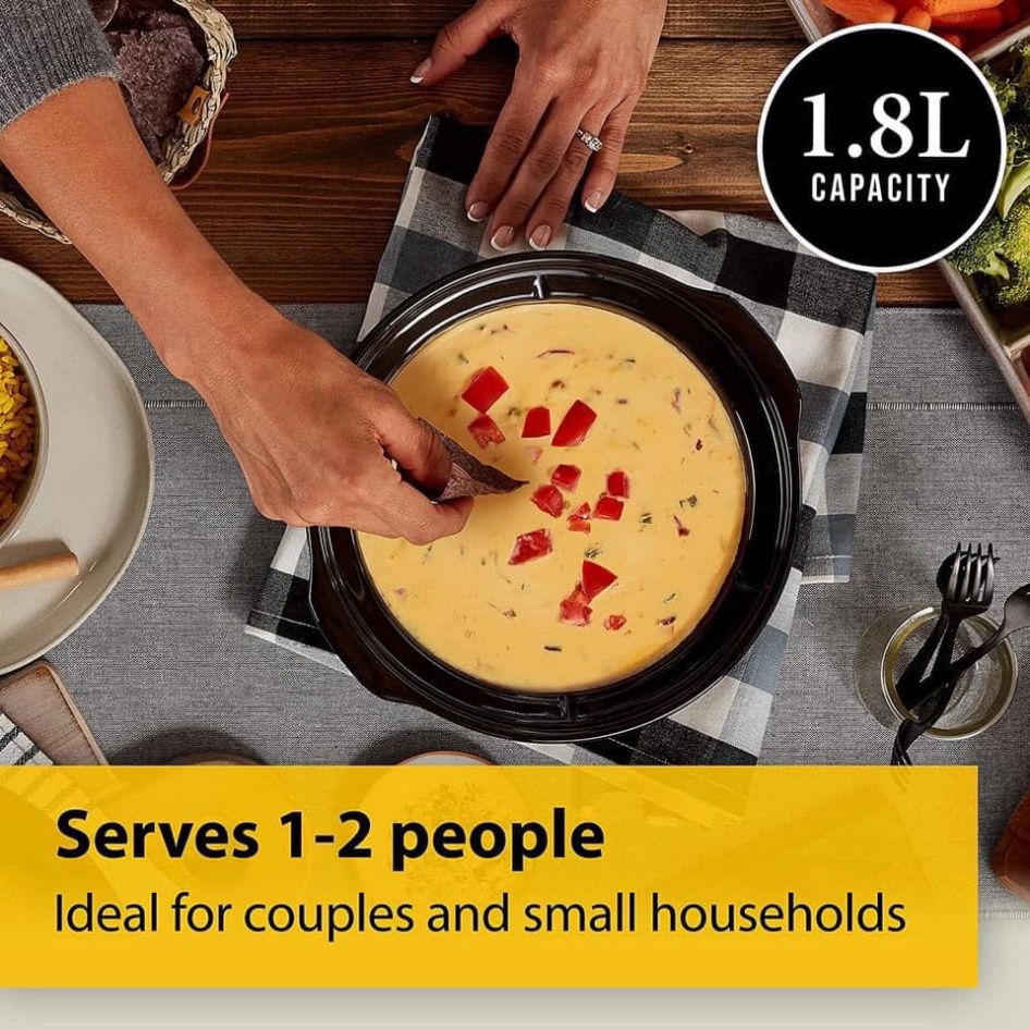 Nồi Nấu Chậm CROCKPOT, Nồi Nấu Cháo Cho Bé, Dung Tích 1.8L, Nhập Đức, BH 12 Tháng, Bepchauau